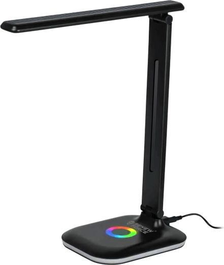 LED stolná lampa s dotykovým ovládaním a USB portom