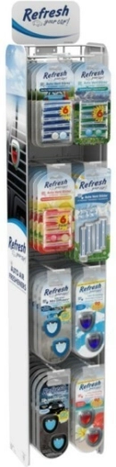 Stojan CALIFORNIA SCENTS Refresh Sidekick pre vent klipy, kapacita 64 balení