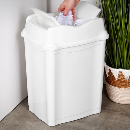 Pohodlné výklopné veko pre hygienické použitie