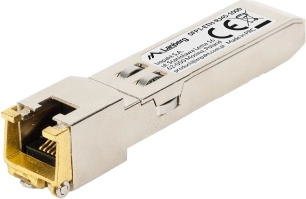 Gigabitový SFP modul s RJ45 pre metalický Ethernet