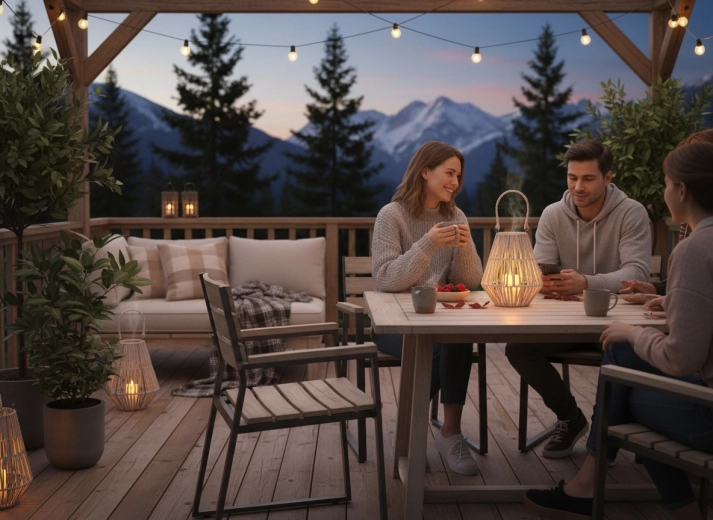 Atmosféra doma aj vonku