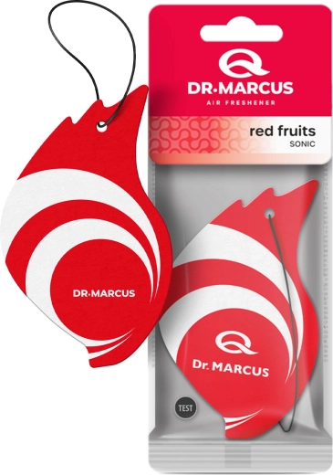 Dr. Marcus Sonic závesný osviežovač vzduchu do auta Red Fruits