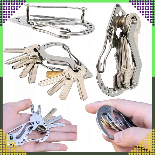 Usporiadanie až 8 kľúčov bez cinkania