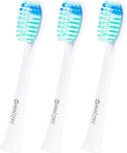 Náhradné hlavice k sonickej kefke MalTec Toothie X2in1, 3 ks