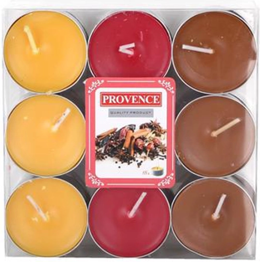Čajové sviečky Provence sladké korenie, 18 ks