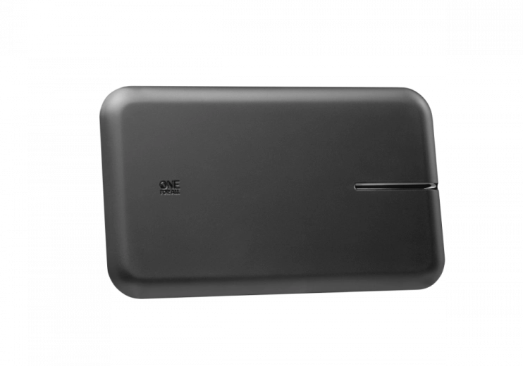 One For All SV9428 plochá zosilnená interiérová anténa HDTV DVB-T2, USB, 5G, čierna
