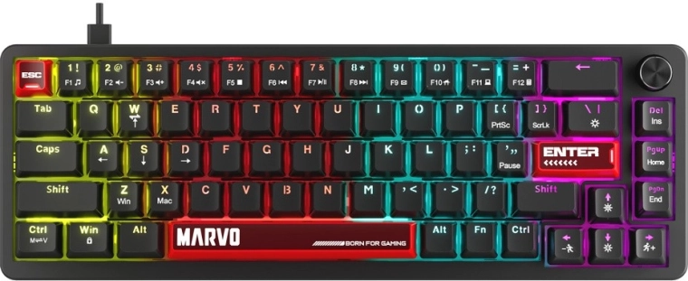 Mechanická herná klávesnica Arma 67