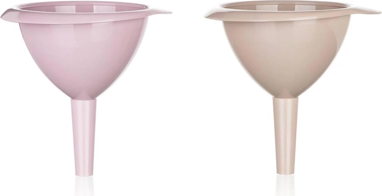 Plastový lievik 10,4 cm ACCASA – pastelový mix farieb