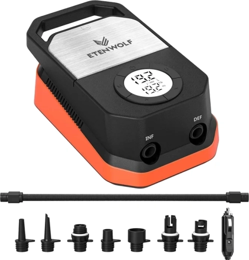Elektrická vysokotlaková pumpa Etenwolf S4 pre SUP
