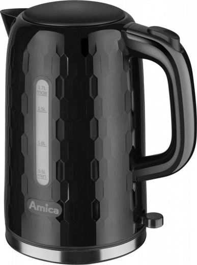 Rýchlovarná kanvica Amica 1,7 l čierna