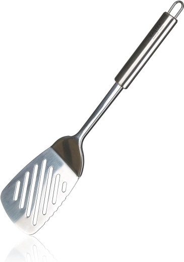 Obracačka s otvormi z nerezu 34 × 8 cm AZORA