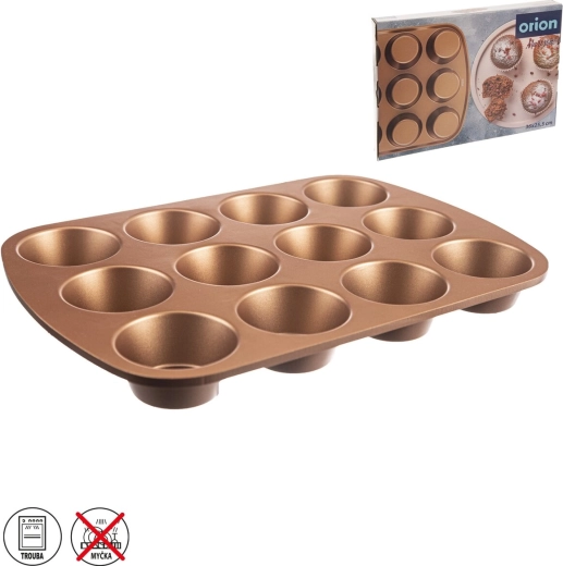 Kovová forma na muffiny Marissa 12 ks