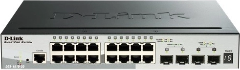 D-link dgs-1510 smart spravovaný gigabitový prepínač