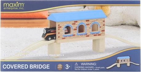 Drevený mostný tunel pre deti