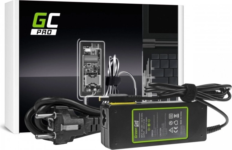 Napájací adaptér Green Cell PRO 20 V 4,5 A 90 W pre Lenovo s konektorom Slim Tip