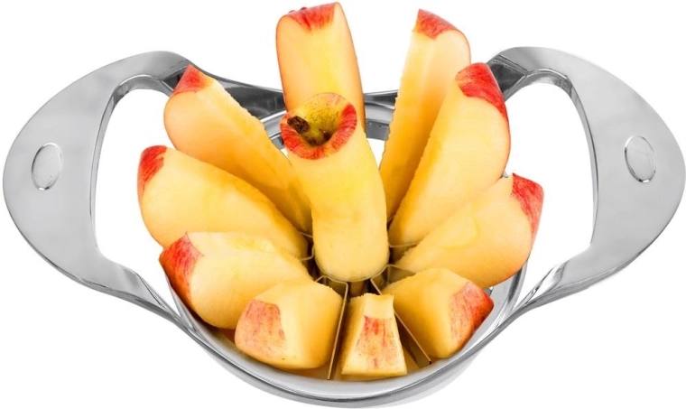 8 rovnomerných dielikov na jedno stlačenie