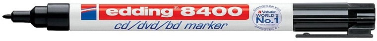 Popisovač na CD Edding 8400, čierny