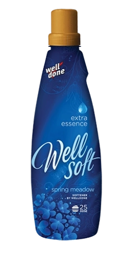 Well Done Wellsoft Spring Meadow koncentrovaná aviváž 1 l s kvetinovo-bylinnou vôňou