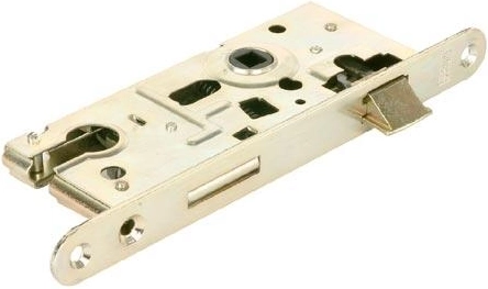 Zadlabávací vložkový zámok K105 72/60, pravolevý, biely zinok