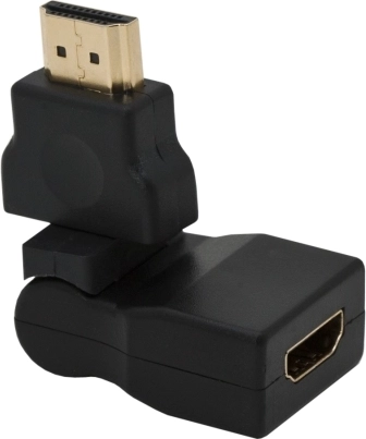 Otočná redukcia HDMI so zlatými kontaktmi