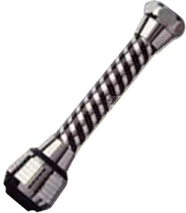 Pevný predĺžený perlátor chróm/plast 14 cm