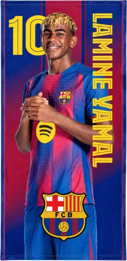 Rýchloschnúca osuška FC Barcelona Lamine Yamal 70 × 140 cm