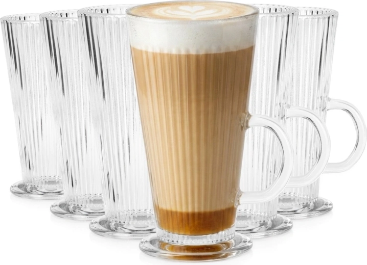 Vilde poháre na latte 270 ml, 6 ks
