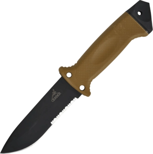 Gerber LMF II Infantry pevný nôž coyote brown 12,5 cm