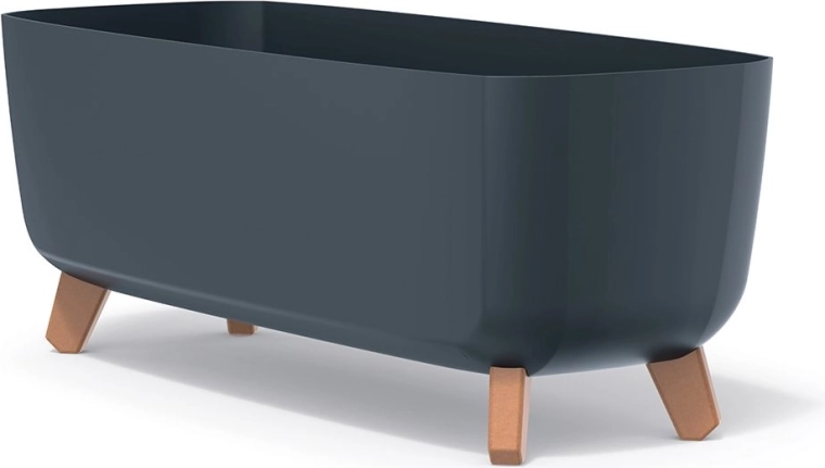 Kvetináč na nožičkách Gracia Case 58 cm antracit