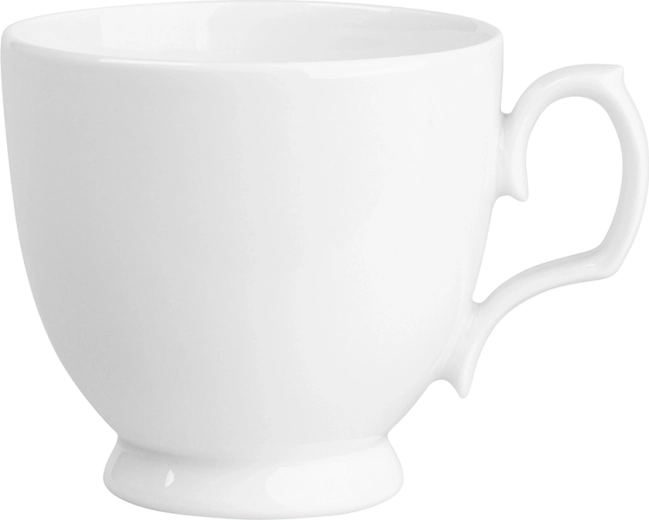 MariaPaula Klasyka klasická biela porcelánová šálka na cappuccino 350 ml