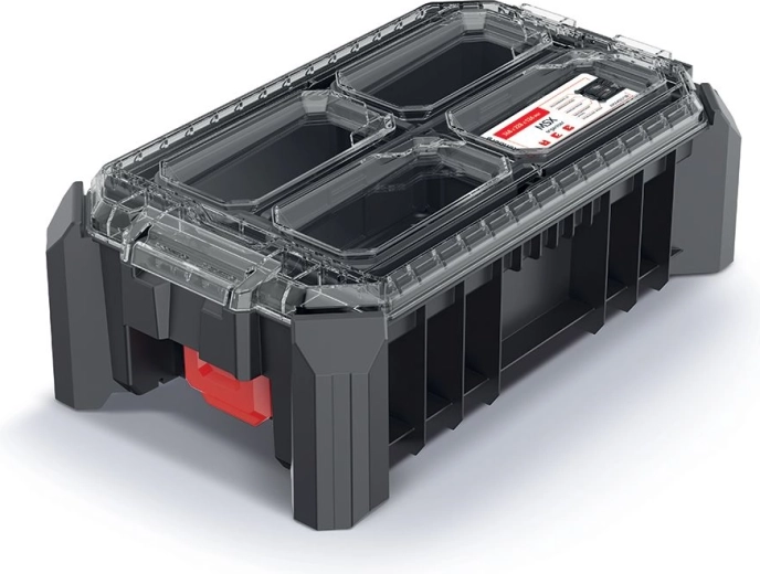 Modulárny organizér MSX 36,8 × 22,8 × 12,6 cm, čierny