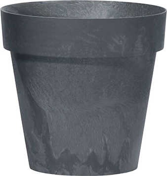 Kvetináč Cube betónový efekt 11 cm antracit