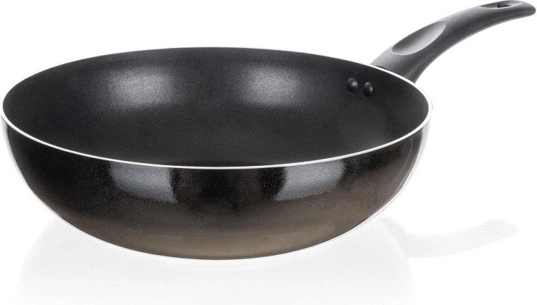 Panvica wok 28 cm s nepriľnavým povrchom CUISINO BLACK