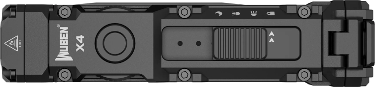 Hlavné svetlo 1500 lm s dosahom 205 m