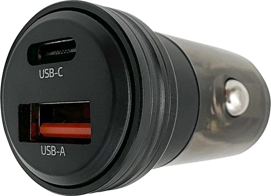 Solight rýchlonabíjačka do auta 30 W USB-C + USB-A - 1 kus