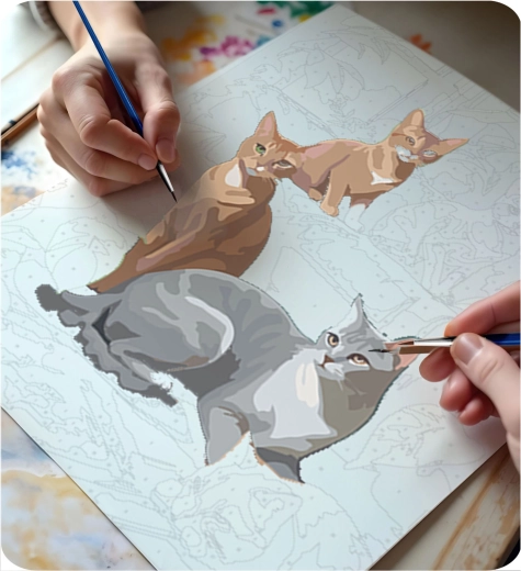 Jednoduché a presné vymaľovávanie