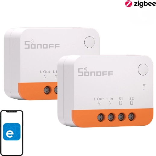 Sonoff zbmini l2 inteligentný mini vypínač zigbee – sada 2 ks