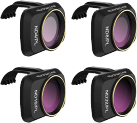 Sada 4 filtrov ND-PL 4/8/16/32 Sunnylife pre DJI Mini 2 SE / Mini 2 (MM-FI9255)