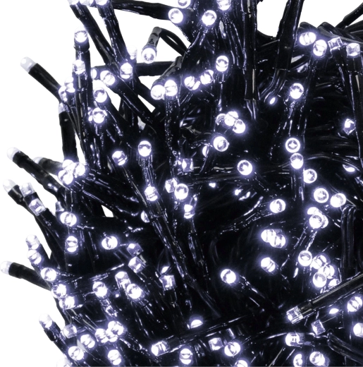 200 LED diód v studenej bielej