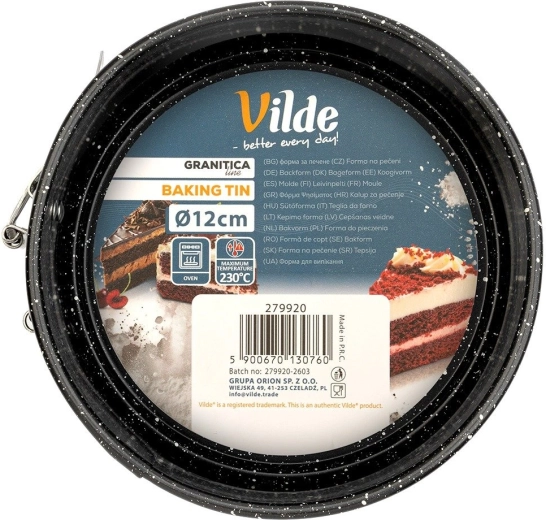 Vysoká forma na malé torty
