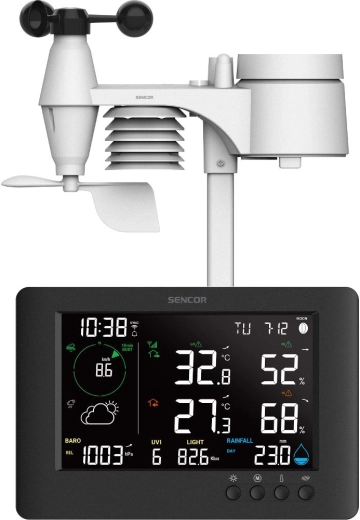 Sencor SWS 10500 Wi-Fi profesionálna meteorologická stanica