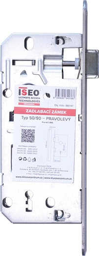 Zadlabací zámok s kľúčom ISEO 90/50