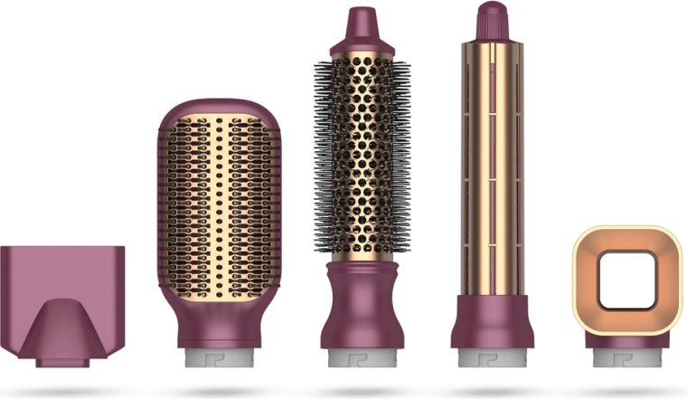 Styling 5 v 1: sušenie, uhladenie, objem aj kučery