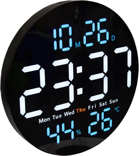 Prehľadný LED displej s viacerými údajmi na prvý pohľad