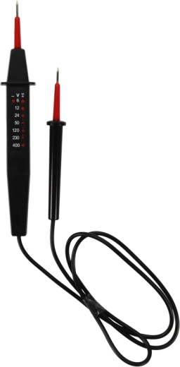 Solight skúšačka napätia 6–400 V AC/DC s LED indikáciou