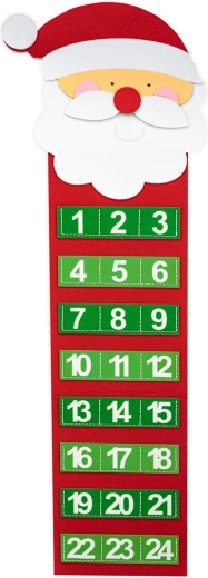 24 vreciek na adventné odpočítavanie