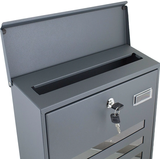 Veľký objem a pohodlný vhoz DIN A4