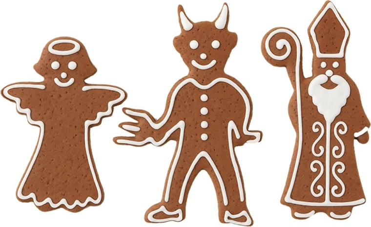 Tri ikonické vianočné tvary