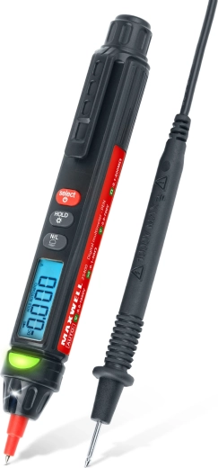 Digitálny vreckový multimeter True RMS s bezkontaktnou detekciou napätia