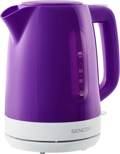 Rýchlovarná kanvica Sencor SWK 1025VT fialová